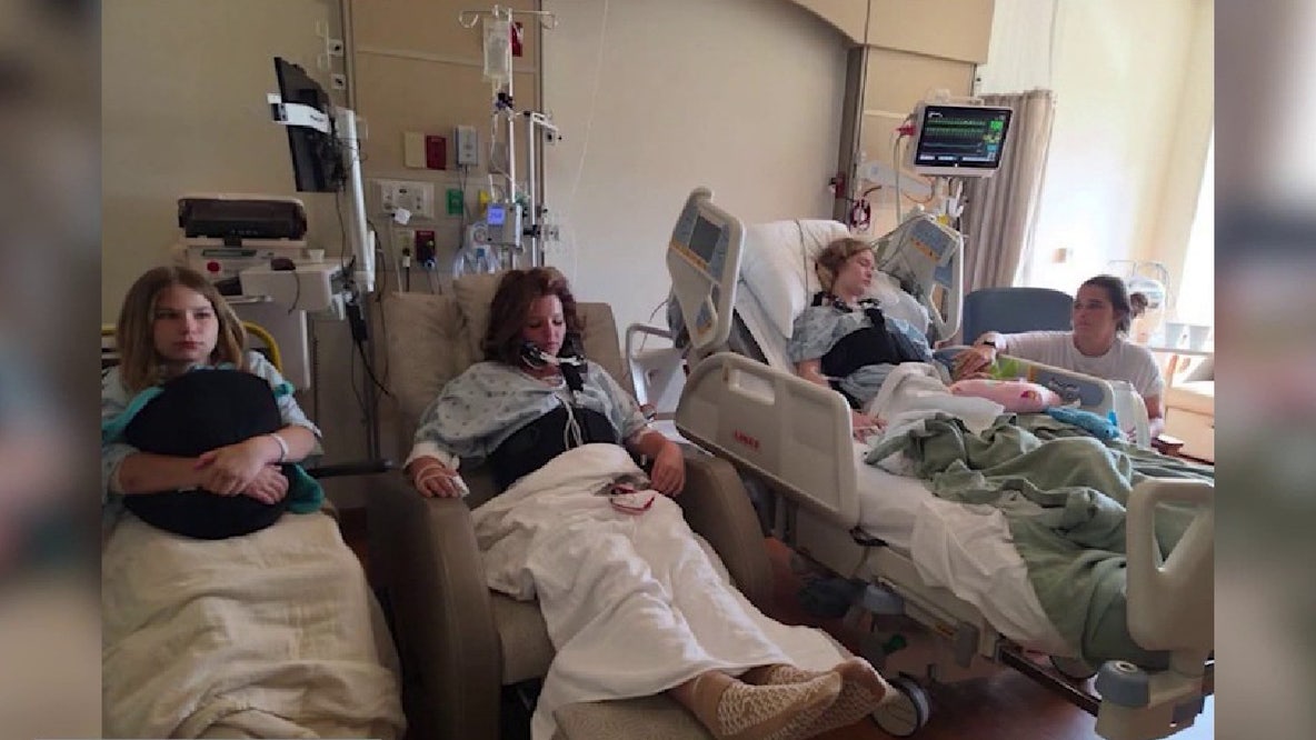 Family of five hospitalized, one critical after head-on crash in Volusia County