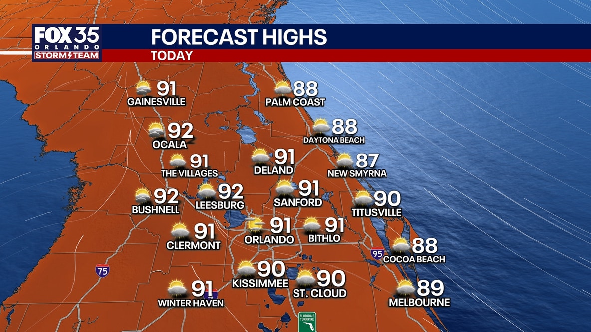 Memorial Day forecast: hour-by-hour; timeline for afternoon storms
