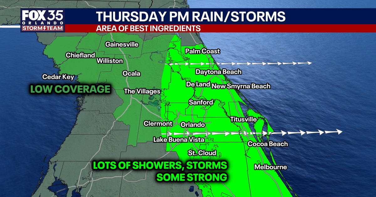 Orlando weather: Live radar; showers and thunderstorms in Central ...