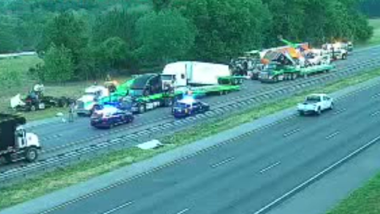 1 dead, 1 seriously hurt after multiple crashes on I-75 in Sumter