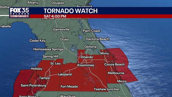 Orlando weather: Tornado watch expires, severe thunderstorm warnings issued
