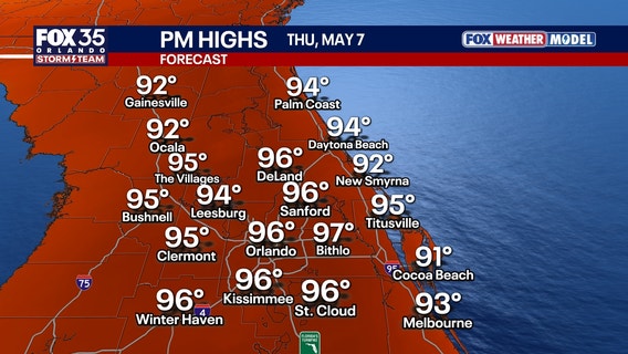 Orlando Weather: Upcoming heat could shatter former records