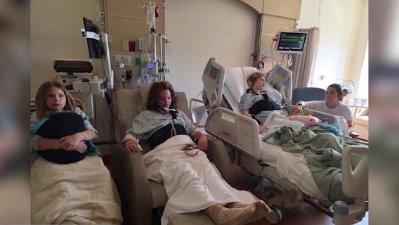 Family of five hospitalized, one critical after head-on crash in Volusia County