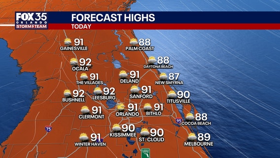 Memorial Day forecast: hour-by-hour; timeline for afternoon storms