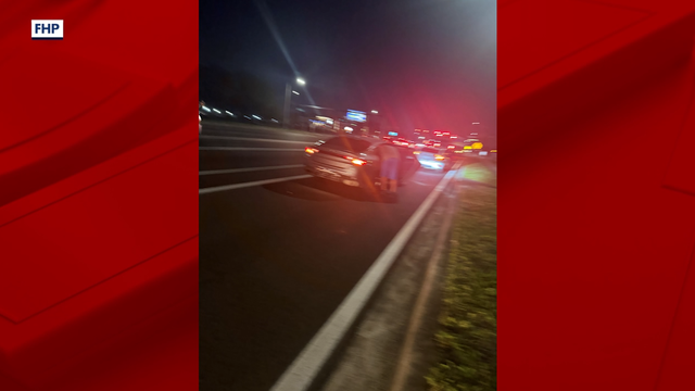Person hit, killed in John Young Parkway crash; 4 vehicles wanted, FHP says