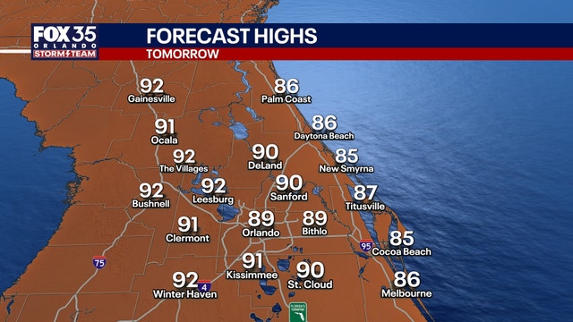Orlando weather: Hot Saturday with spotty storms possible this afternoon