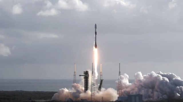 SpaceX launches Falcon 9 rocket from Florida for Starlink mission