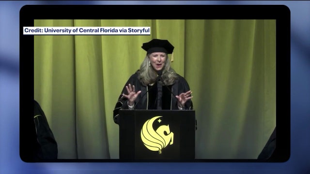UCF graduates boo commencement speaker over AI remarks