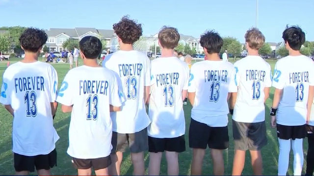 Community honors Florida teen Colton Remsburg, 13, at youth sports game