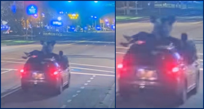 Florida teens caught riding on top of SUV going 40 mph, cited; police say