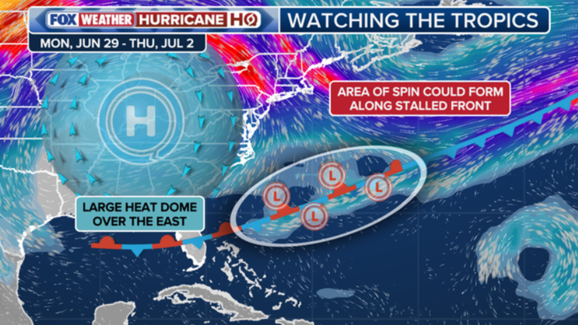 Potential tropical trouble looming for the Southeast ahead of July 4 holiday weekend