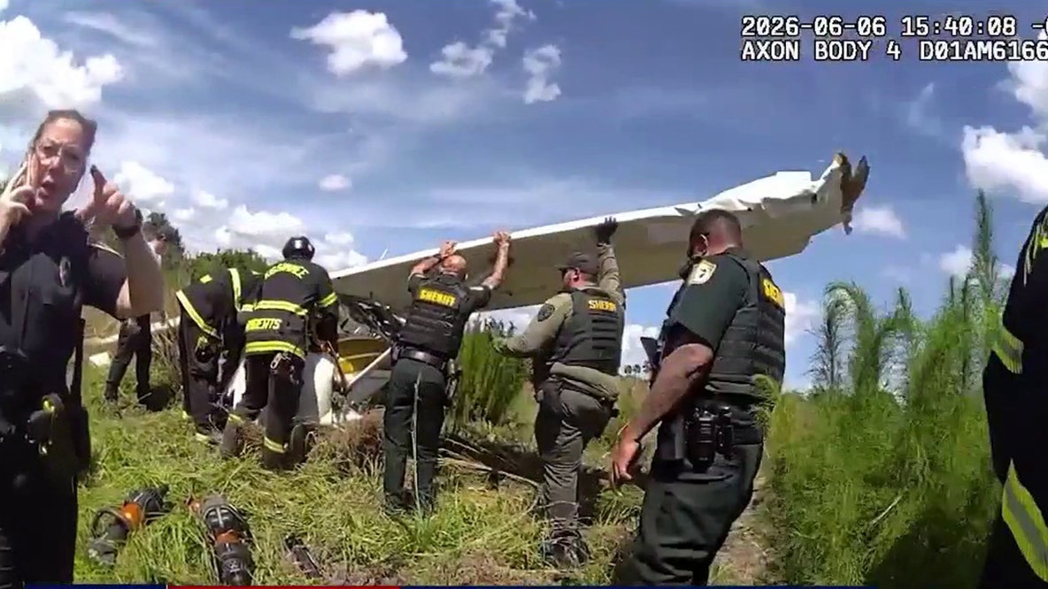 New video shows aftermath of Kissimmee plane crash that left 2 critically injured