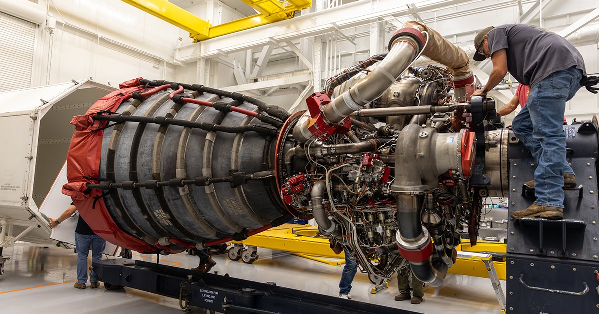 First Artemis III engine arrives at Kennedy Space Center as NASA prepares for next moon mission