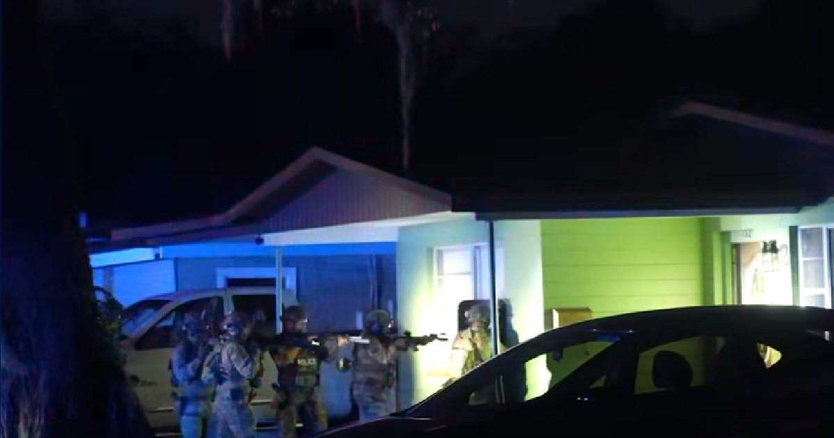 Multi-agency Florida drug bust: Gang headquarters raided at pastor's ...