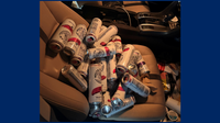 Man arrested for DUI after 34 open White Claw containers found: FHP