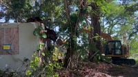 Melbourne tears down long-vacant 'horror house' as city begins crack down on nuisance property