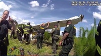 New video shows aftermath of Kissimmee plane crash that left 2 critically injured