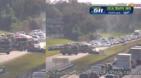 Traffic alert: Vehicle fire shuts down all eastbound lanes of SR-528 at MM-23