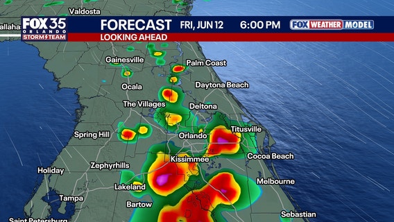 Orlando weather: Strong storms possible for Friday as heat, humidity builds