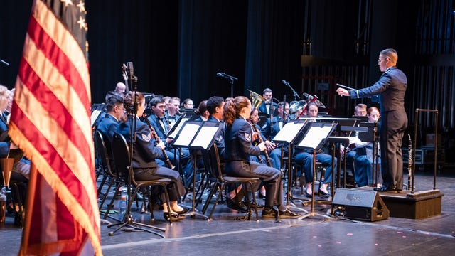 US Air Force Band of the West to perform 2 free concerts at Disney Springs