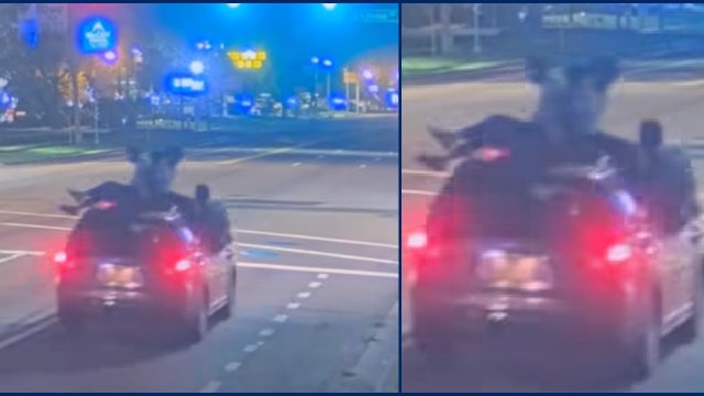 Florida teens caught riding on top of SUV going 40 mph, cited; police say