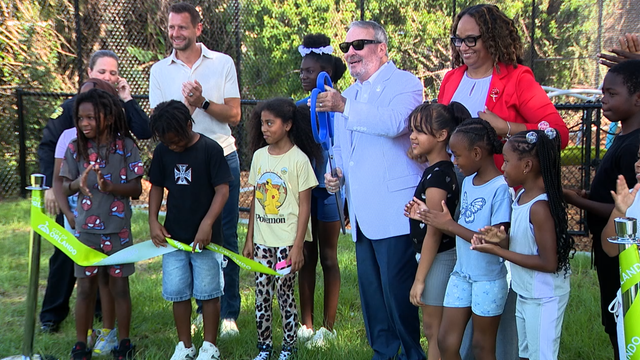 Jackson Center Playground reopens with upgrades and Orlando's first outdoor obstacle course