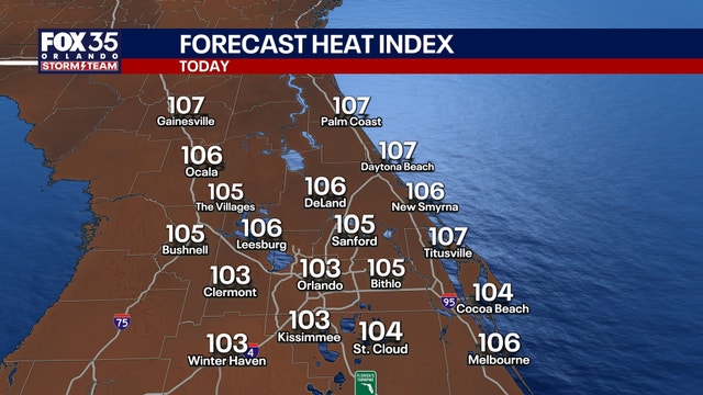 Orlando weather: Torrential rain possible again, more heat and humidity