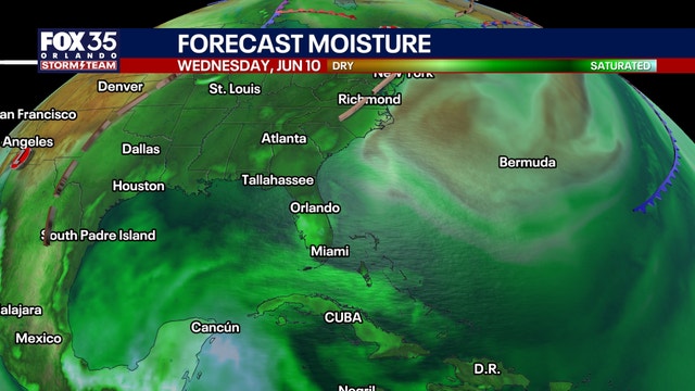 Orlando weather: Temps in the 90s for Central Florida before rain chances return midweek
