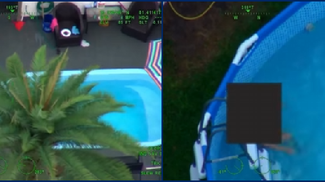 Missing girl rescued from neighbor’s pool after being spotted by Osceola County Sheriff's aviation unit