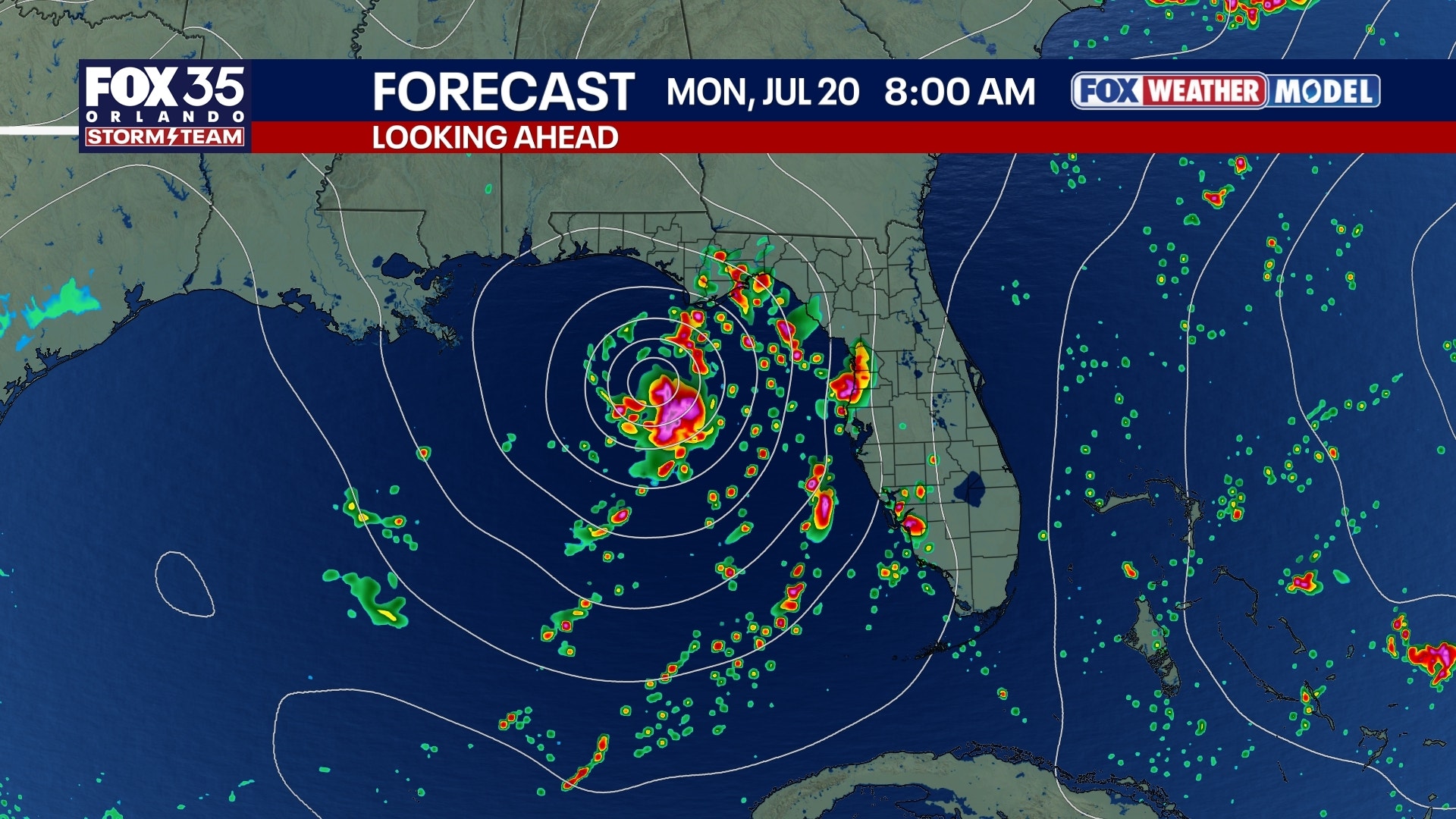 Central Florida Weather: Heavy rain bands expected as potential Tropical Storm Bertha looms