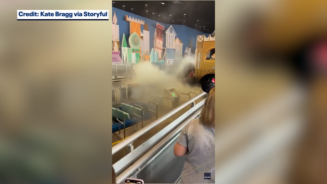 Video: Small fire sparks at Disney World's 'it's a small world' after portable charger ignites