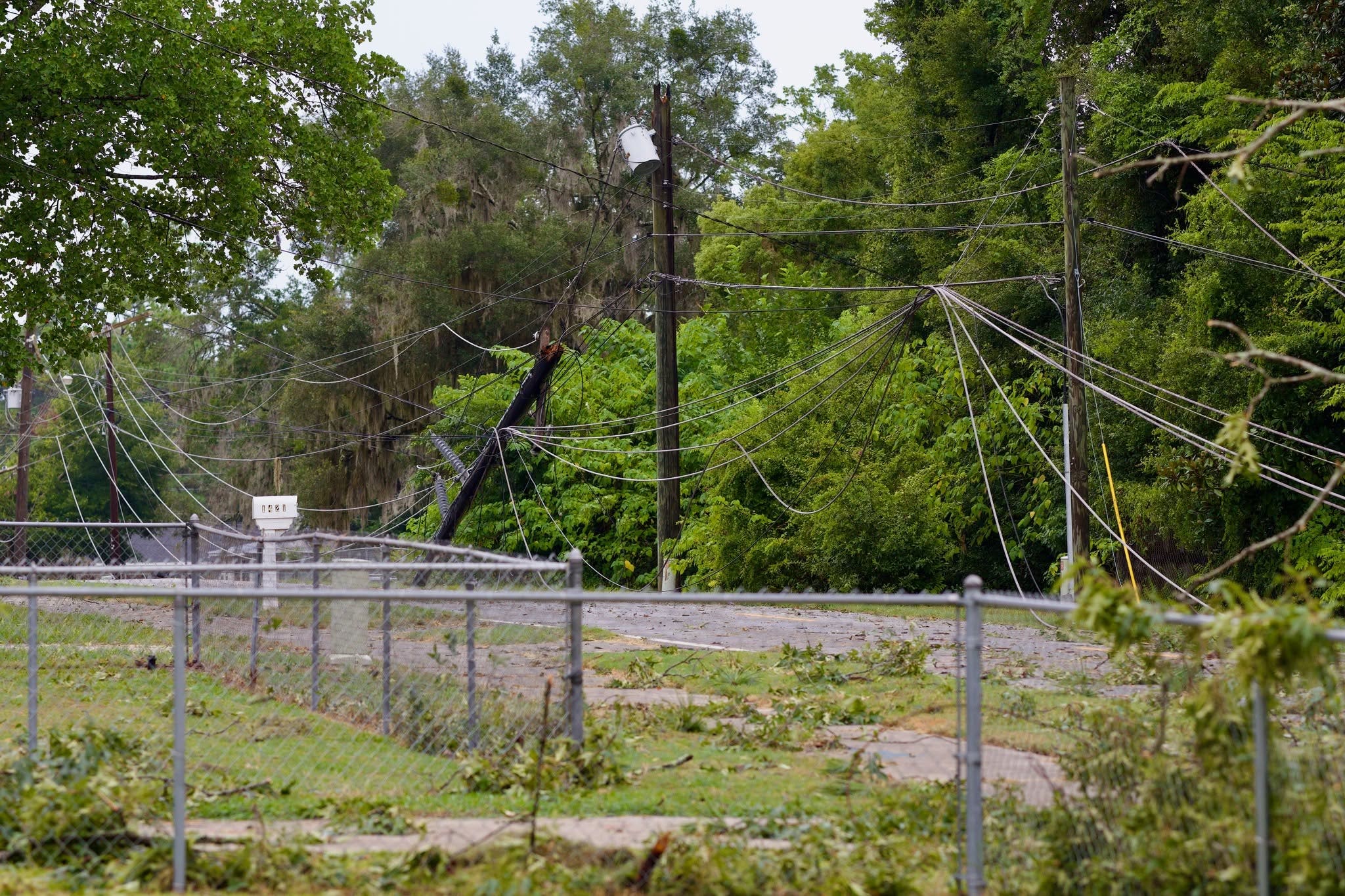Extensive storm damage hits Ocala area with downed power lines, trees after storm