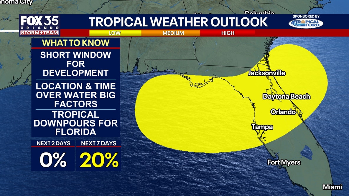 Tropical disturbance in Gulf expected to bring heavy rain to Florida this weekend