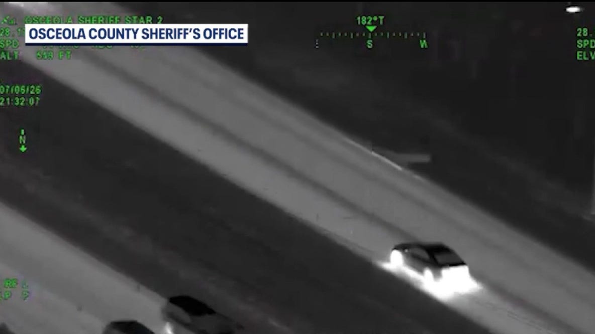 Osceola County man accused of reaching 135 mph during chase, authorities say