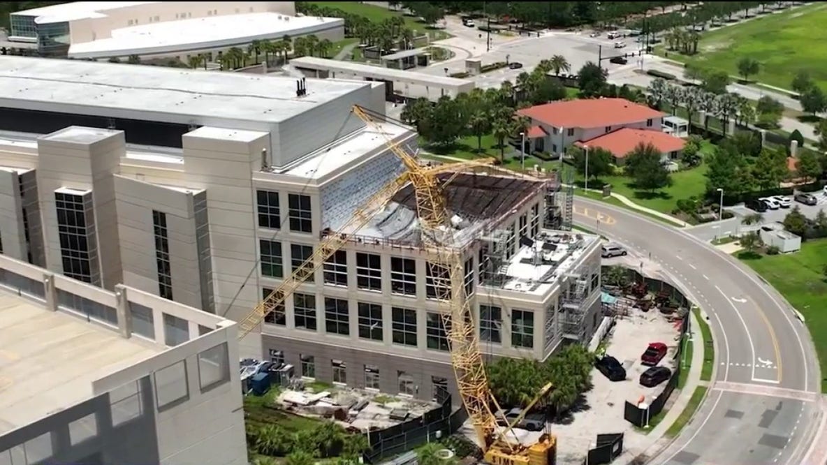Partial roof collapse at Orlando VA construction site causes no injuries, officials say
