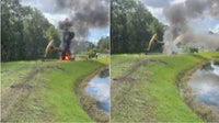 Volusia County employee critically hurt after co-worker hits power line with excavator, officials say