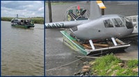 Florida airboat captain helps stranded helicopter crew from alligator-filled Lake Jesup
