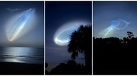 Photos: SpaceX launch stuns with 'space jellyfish' in Florida sky