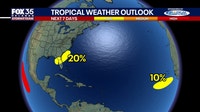 NHC: 2 disturbances flagged in the Atlantic, Gulf for possible tropical development