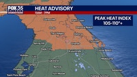 Orlando weather: Heat advisory, afternoon storms for Central Florida