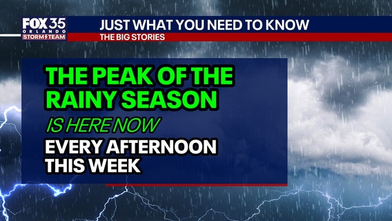 Orlando weather: Heat advisory, afternoon storms ahead this week for Central Florida