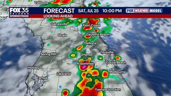 Orlando weather: Rain and storms return to Central Florida this weekend after brief dry spell