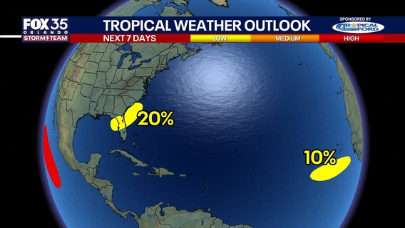 NHC: 2 disturbances flagged in the Atlantic, Gulf for possible tropical development