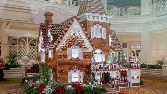 Disney World cuts Grand Floridian gingerbread house from holiday plans
