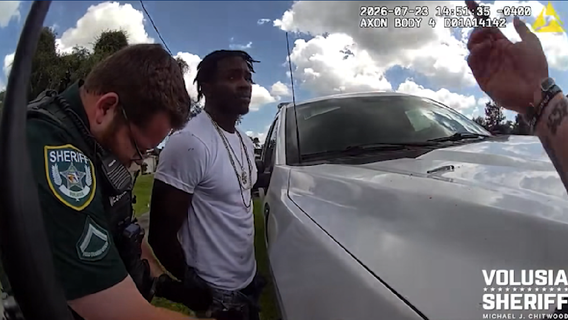 Fleeing felon caught by K9 after tossing trafficking-level drugs from car window: Deputies