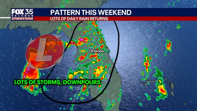 Orlando weather: Hotter, drier weather gives way to stormier weekend