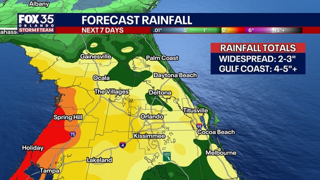 NHC monitoring tropical disturbance in Gulf; Florida could get heavy rain