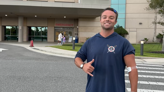 Florida lifeguard shocked by lightning while warning others: 'Scary, painful, and traumatic'
