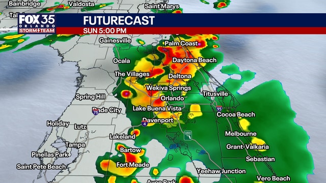 Orlando weather: Sizzling weekend heat, stormy afternoons ahead