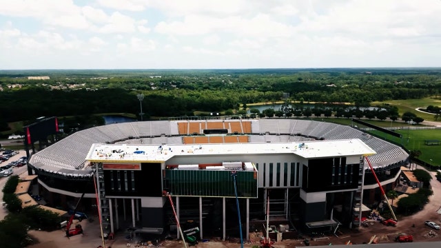 Construction worker injured in 20-foot fall at UCF stadium renovation project
